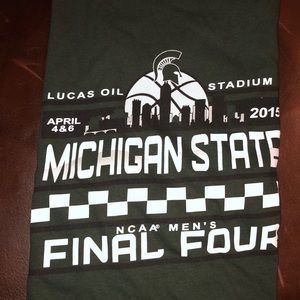 MSU Final 4 throwback Brand New Tee
